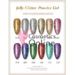 PolyGel UV /LED pentru unghii false FSM Jelly Glitter Powder Gel 30 ML G12 Boysenberry cu Reflexi PolyGel UV /LED pentru unghii false FSM Jelly Glitter Powder Gel 30 ML G12 Boysenberry cu Reflexi